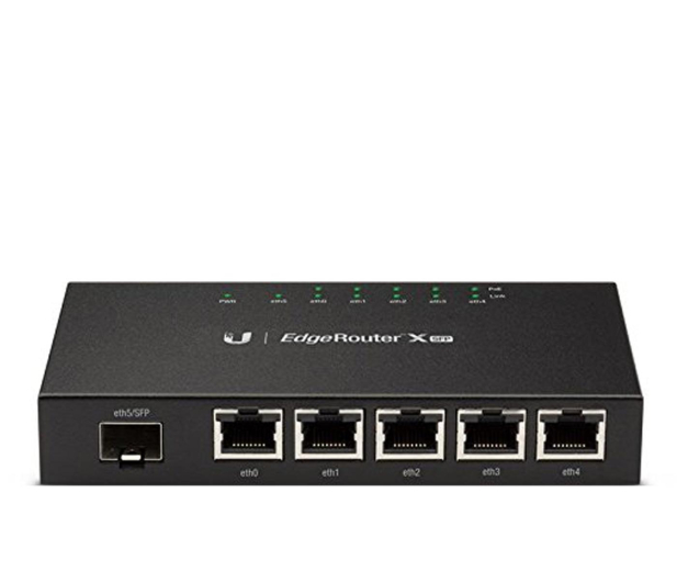 UBIQUITI EdgeRouter X-SFP 5x10/100/1000Mb/s 1xSFP PoE ER-X-SFP - 266624 - zdjęcie